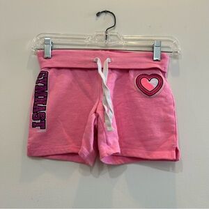 Justice gymnast shorts. Size youth 7.